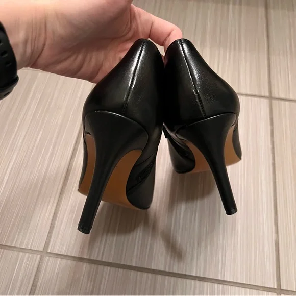 Coach Black Leather Seneca Booties Boots 8 - Picture 8 of 11